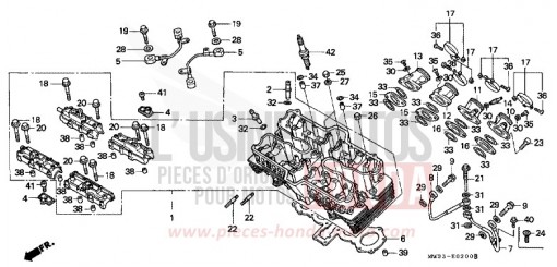 CULASSE CB750F2N de 1992